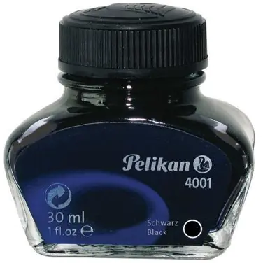 ⁨Atrament czarny 30ml PELIKAN PN301051⁩ w sklepie Wasserman.eu