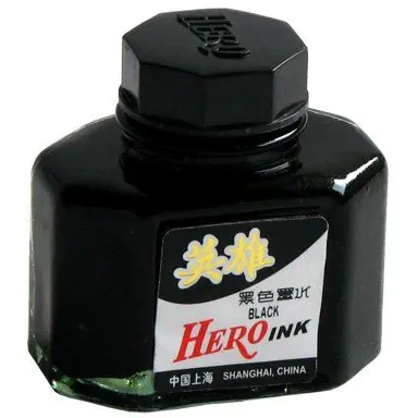 ⁨HERO 59ml black ink. 160-1001⁩ at Wasserman.eu