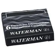 ⁨WATERMAN cartridge black short. (6) 2052011 S0110940⁩ at Wasserman.eu