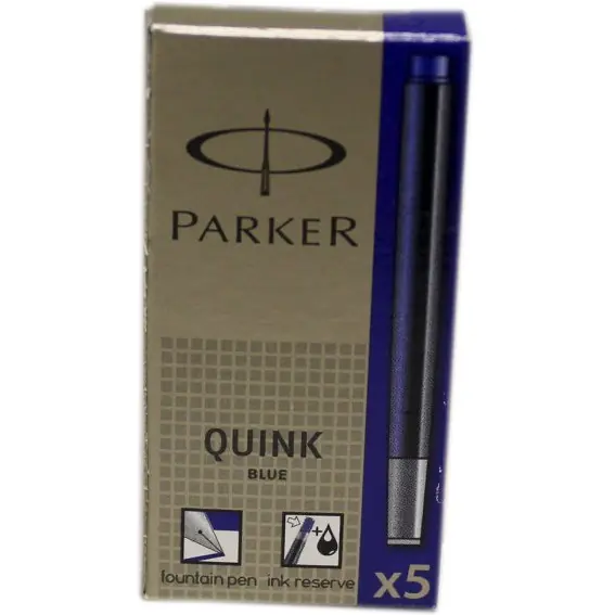 Naboje PARKER (5sztuk) niebieskie 1950384 w sklepie Wasserman.eu