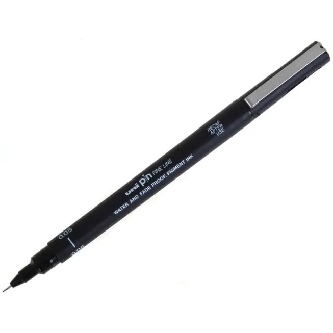 ⁨Fine liner UNI PIN 07-200 black⁩ at Wasserman.eu