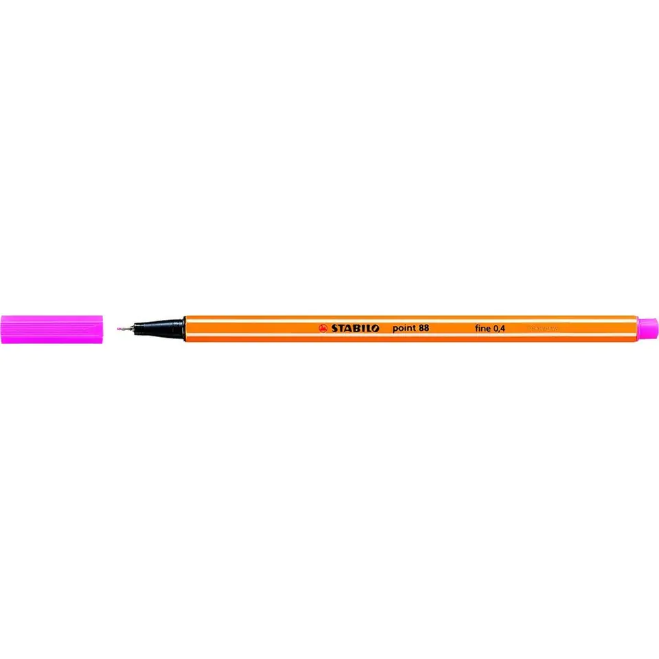 ⁨Fineliner STABILO point 88/56 0.4mm pink⁩ at Wasserman.eu