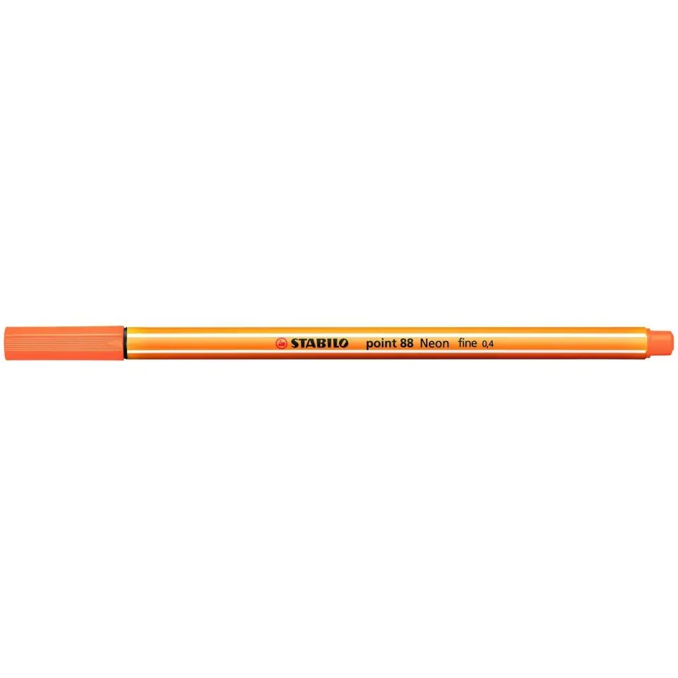 ⁨Fineliner STABILO point 88/054 neon orange⁩ at Wasserman.eu