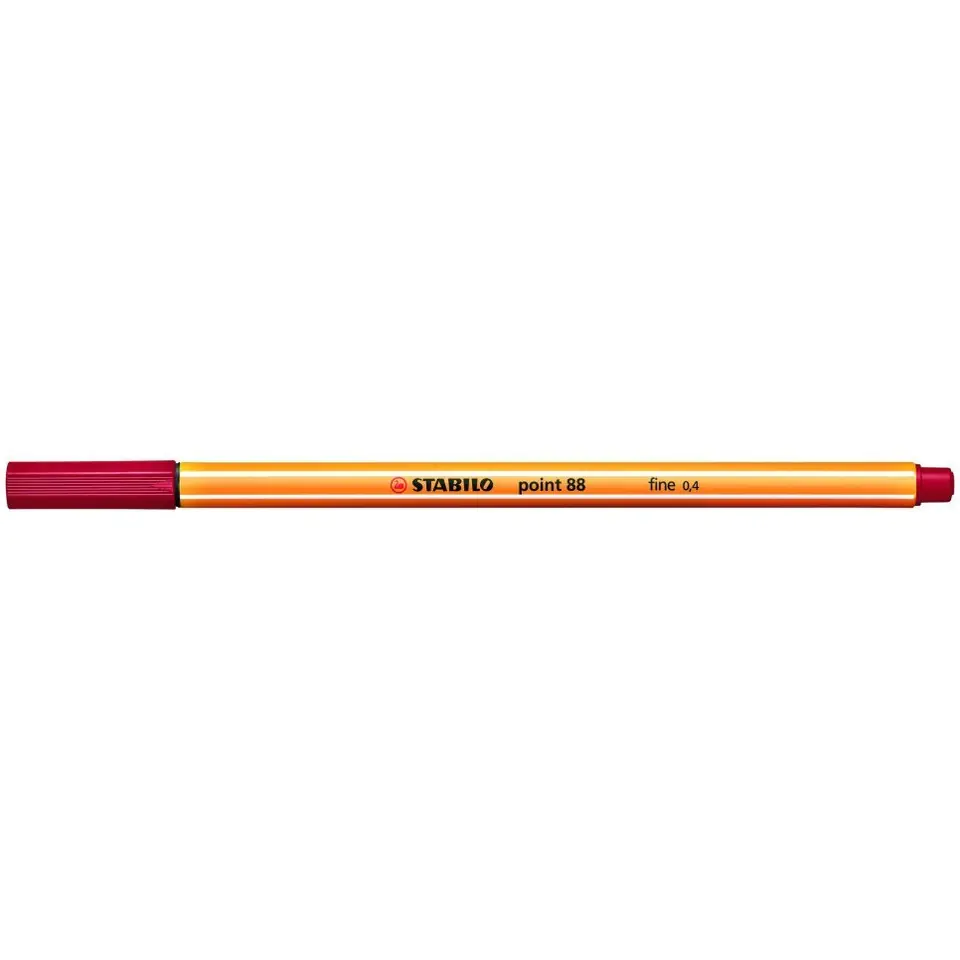 ⁨Fineliner STABILO point 88/50 0.4mm dark red⁩ at Wasserman.eu