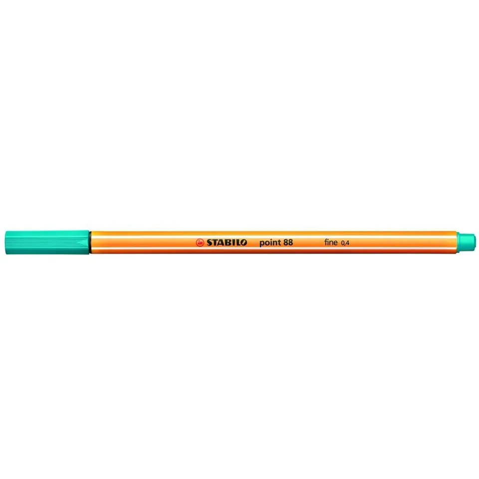 ⁨Fineliner STABILO point 88/51 0.4mm turquoise blue⁩ at Wasserman.eu