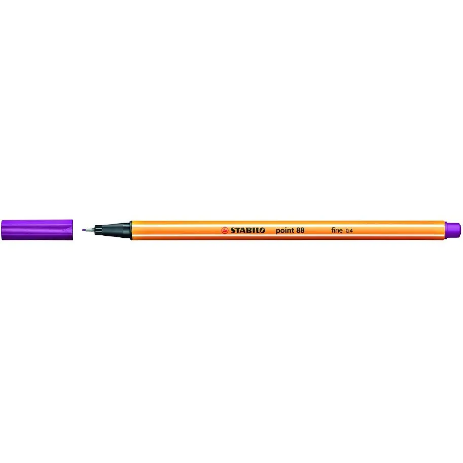 ⁨Fineliner STABILO point 88/58 0.4mm lila⁩ at Wasserman.eu