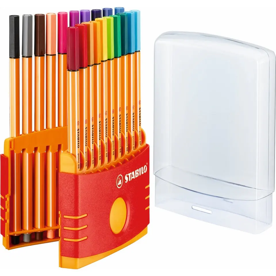 ⁨Fine liner STABILO point 88 set 20pcs COLOR PARADE 8820-03⁩ at Wasserman.eu