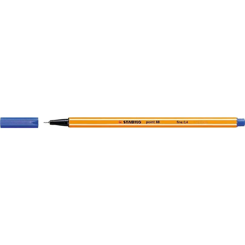 ⁨Fineliner STABILO point 88/41 0.4mm blue⁩ at Wasserman.eu