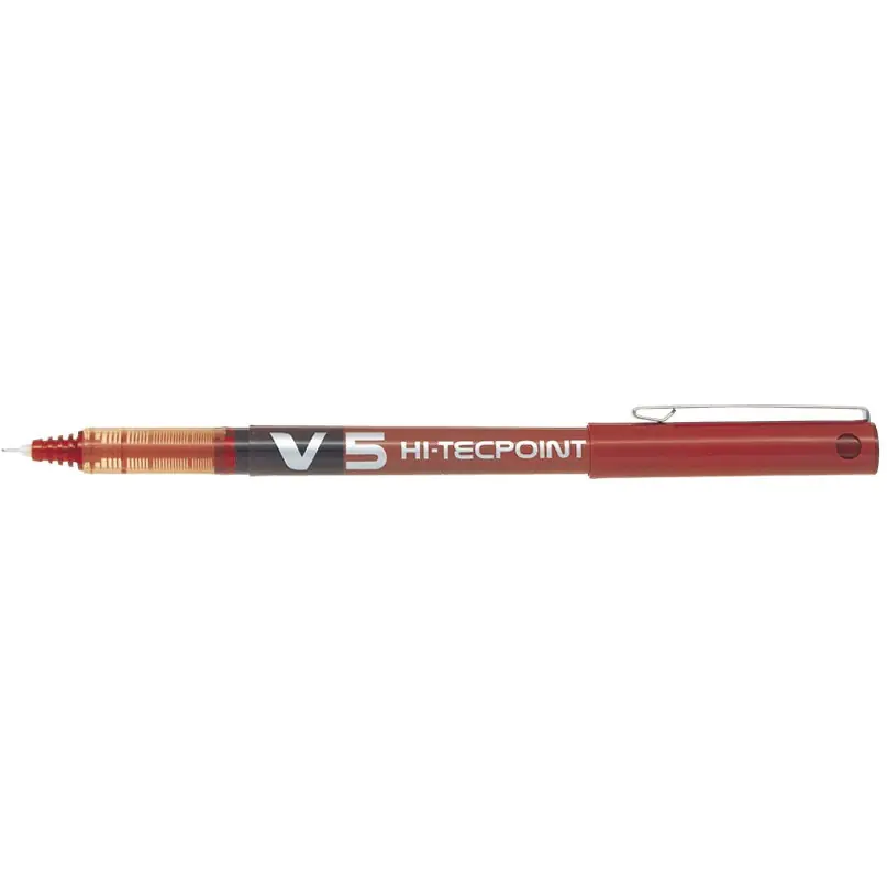 ⁨Thin liner V5 red PIBX-V5R PILOT⁩ at Wasserman.eu