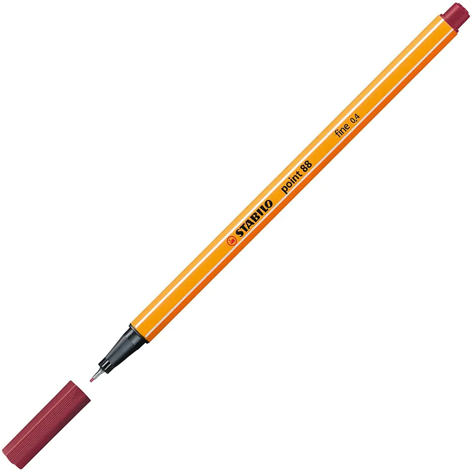 ⁨Fineliner STABILO point 88/19 0,4mm magenta⁩ at Wasserman.eu