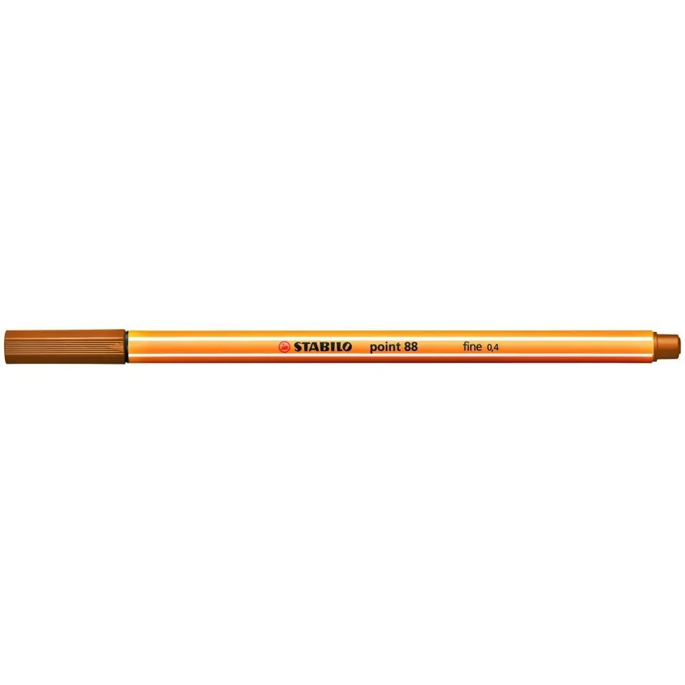 ⁨Fineliner STABILO point 88/89 0.4mm dark ocher/beige⁩ at Wasserman.eu