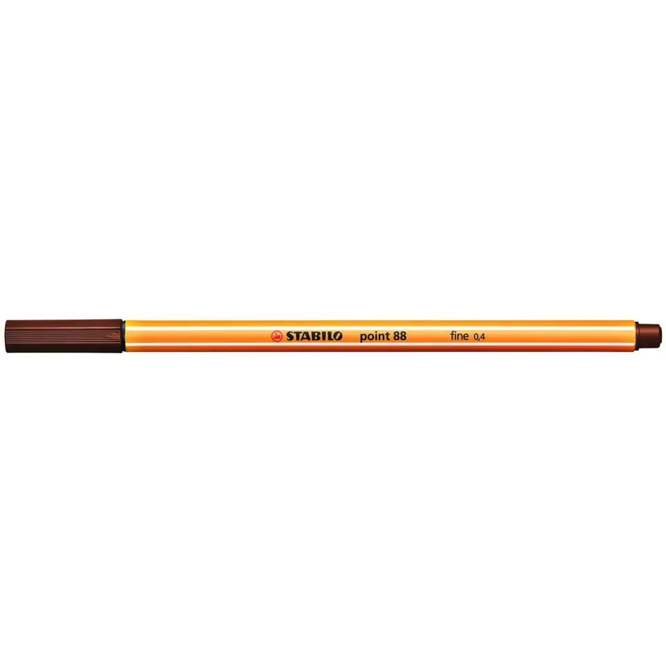 ⁨Fineliner STABILO point 88/45 0.4mm brown⁩ at Wasserman.eu