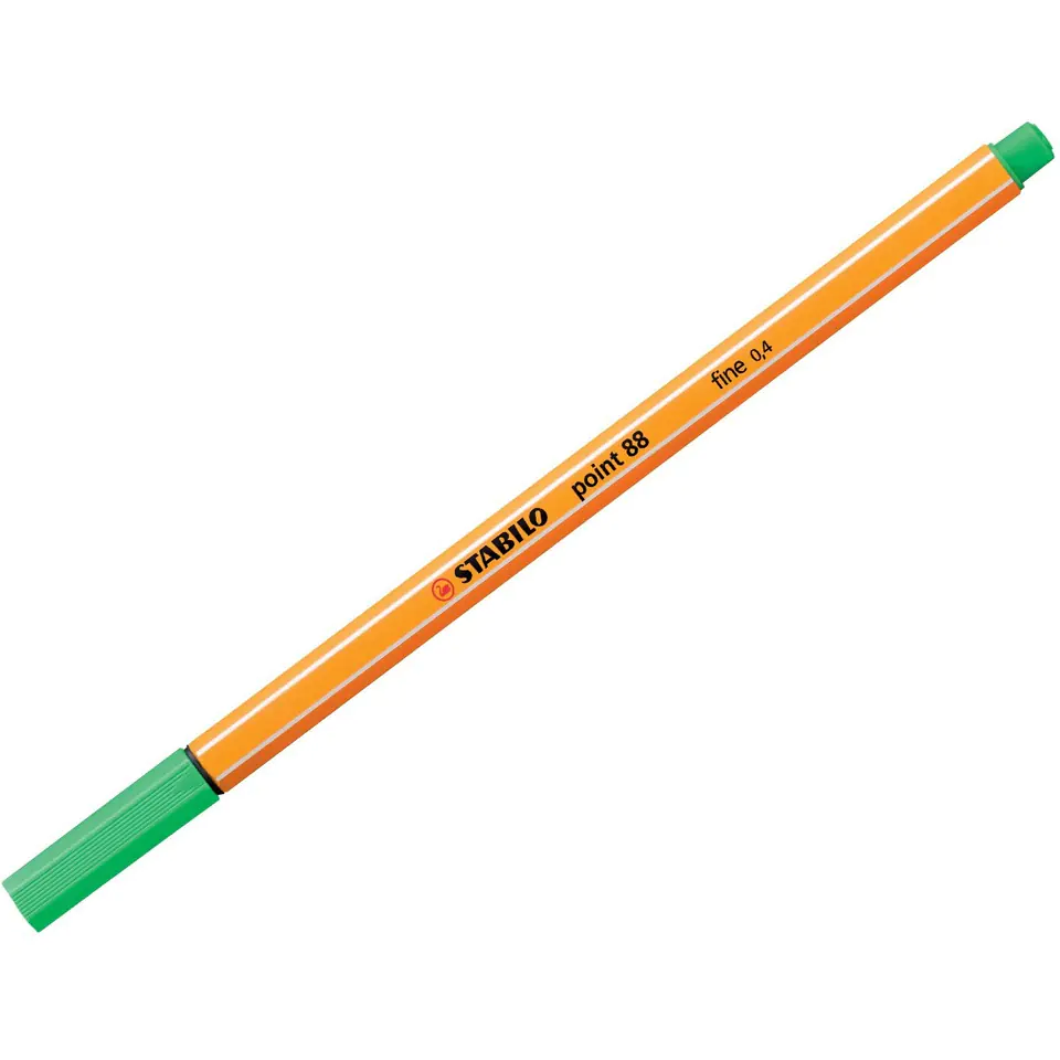 ⁨Fineliner STABILO point 88/16 light Parisian green⁩ at Wasserman.eu