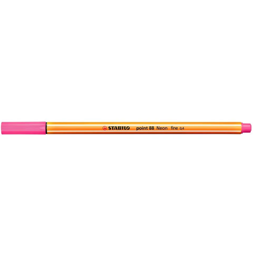 ⁨Fineliner STABILO point 88/040 neon red⁩ at Wasserman.eu