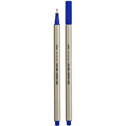 ⁨Hexagonal Thin Liner 0.7mm Blau (4pcs) KC104-29-4 TETIS⁩ im Wasserman.eu
