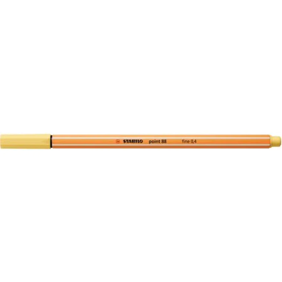 ⁨Fineliner STABILO point 88/23 0.4mm light yellow⁩ at Wasserman.eu