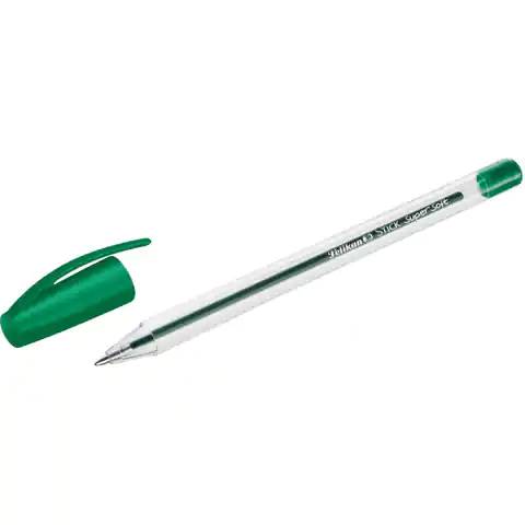 ⁨Długopis STICK SUPER SOFT K86 zielony 601481 PELIKAN⁩ w sklepie Wasserman.eu