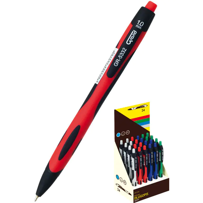 ⁨GRAND GRAND GR-5332 pen blue 1mm 160-2127⁩ at Wasserman.eu