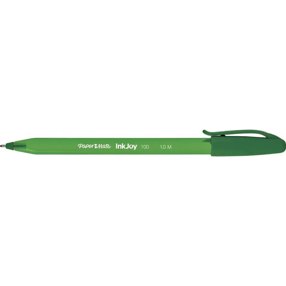 ⁨Długopis INKJOY 100 CAP M zielony S0957150 Paper Mate⁩ w sklepie Wasserman.eu