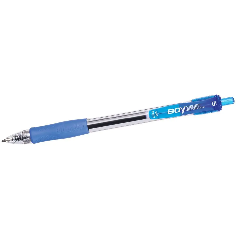 ⁨Pióro BOY-GEL BG-001/C niebieskie RYSTOR 422-002⁩ w sklepie Wasserman.eu