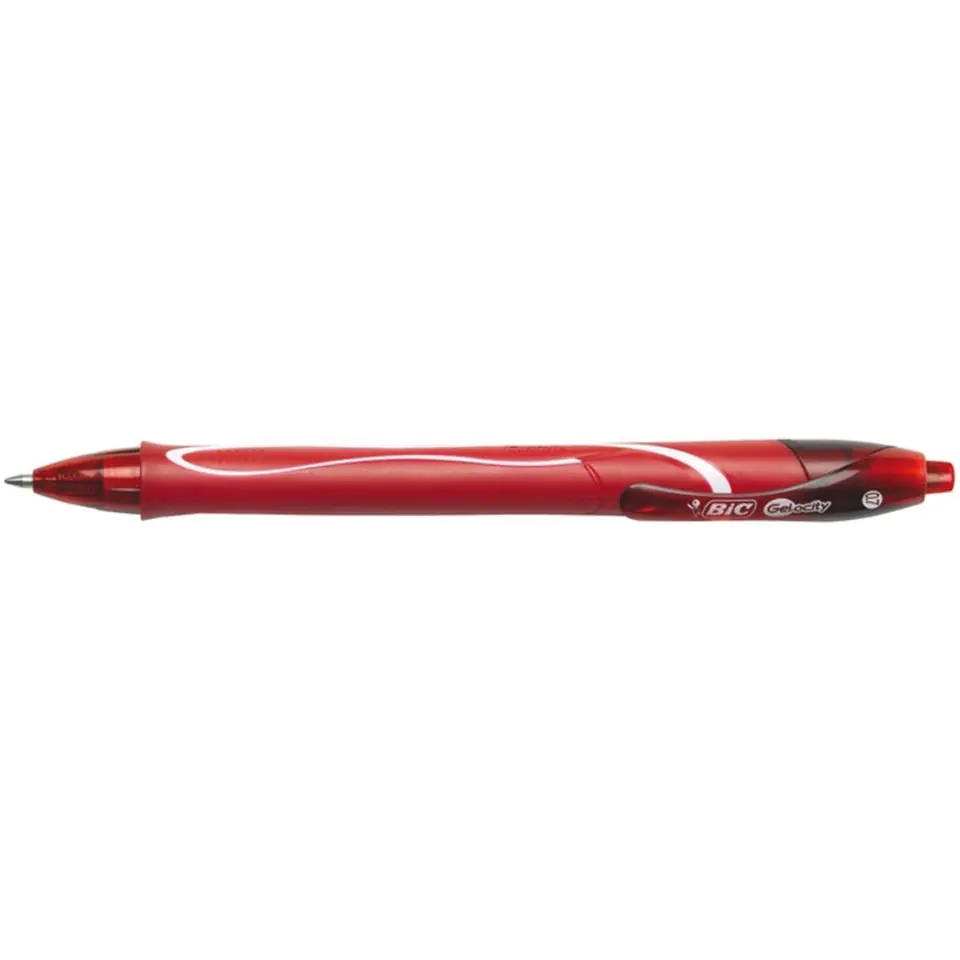 ⁨Pióro żelowe Gelocity QUICK DRY czerwony 949874 BIC⁩ w sklepie Wasserman.eu