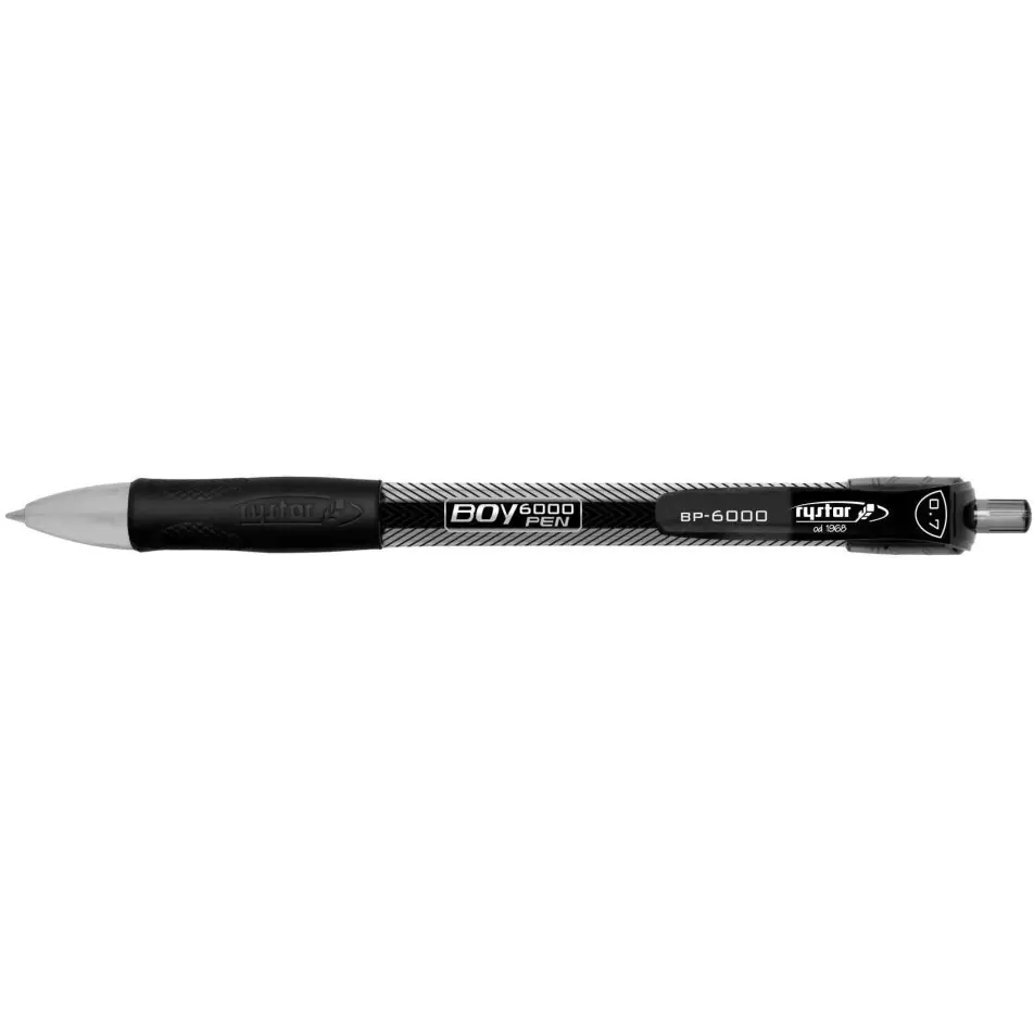 ⁨Długopis pstrykany BOY PEN-6000 niebieski 443-002 RYSTOR⁩ w sklepie Wasserman.eu