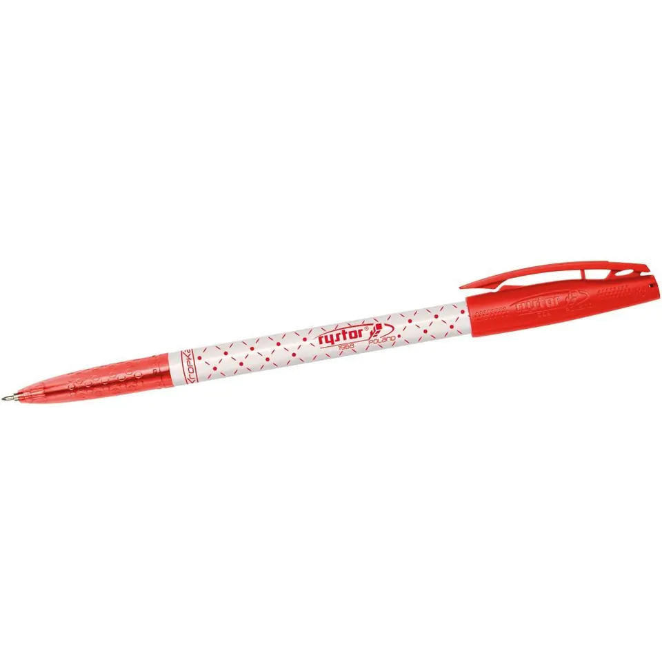 ⁨Pen DOT 0.5mm B/red 448-001RYSTOR⁩ at Wasserman.eu