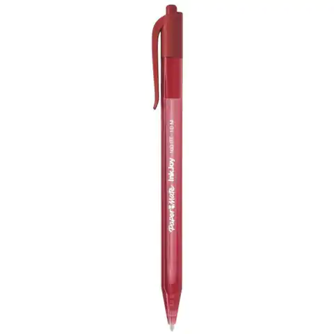 ⁨Długopis INKJOY 100RT M czerwony PAPER MATE 0.4mm automatyczny S0957050⁩ w sklepie Wasserman.eu