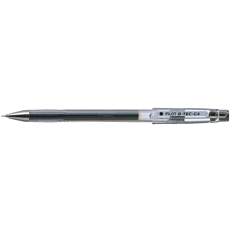 ⁨Gel pen PILOT G-TEC C4 black PIBL-GC4B⁩ at Wasserman.eu