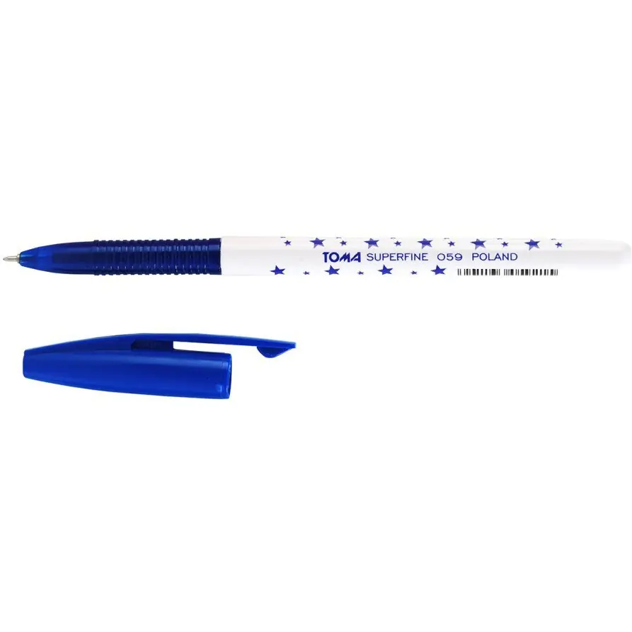 ⁨Pen S-FINE blue STARS TO-059 TOMA⁩ at Wasserman.eu