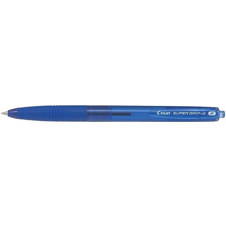 ⁨Automatic oil pen PILOT SUPER GRIP blue BPGG-8R-F-LL⁩ at Wasserman.eu