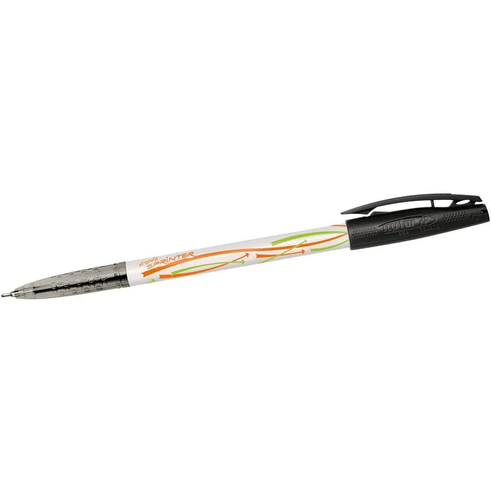 ⁨Długopis KROPKA RS 0.7mm czarny 452-000 RYSTOR⁩ w sklepie Wasserman.eu