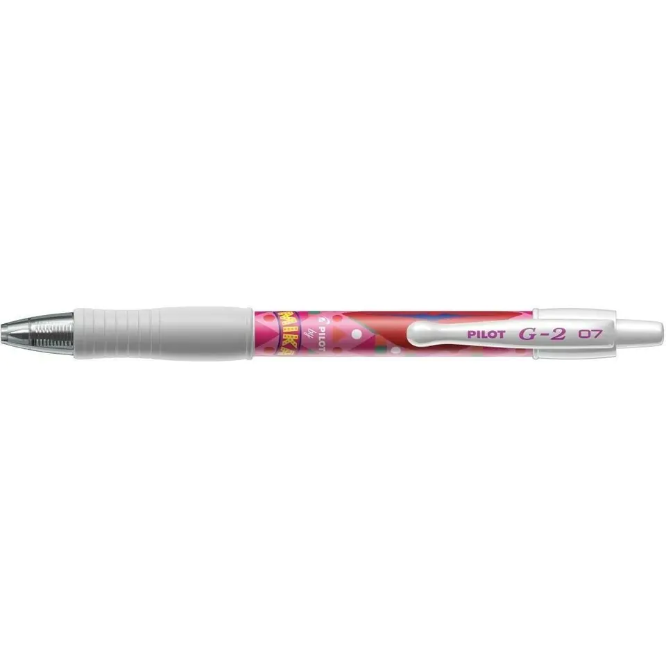 ⁨Długopis żelowy G2 0.7mm MIKA różowy edycja imitowana PIBL-G2-7-WP-MKF PILOT⁩ w sklepie Wasserman.eu