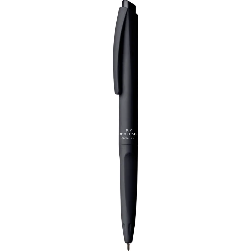 ⁨Długopis MOKUSO 0.7mm, obudowa czarna, wkład czarny KD911-VV TETIS⁩ w sklepie Wasserman.eu