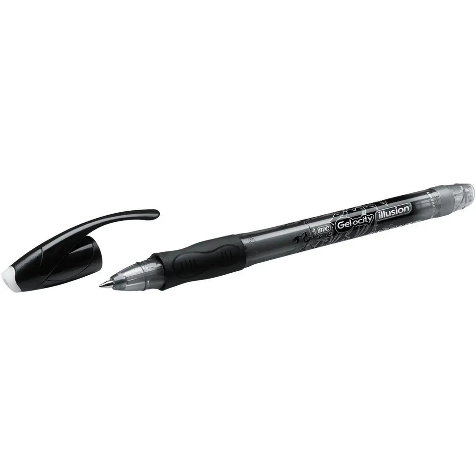 ⁨Pióro żelowe ścieralne GELOCITY ILLUSION czarny BCL 943441 BIC⁩ w sklepie Wasserman.eu