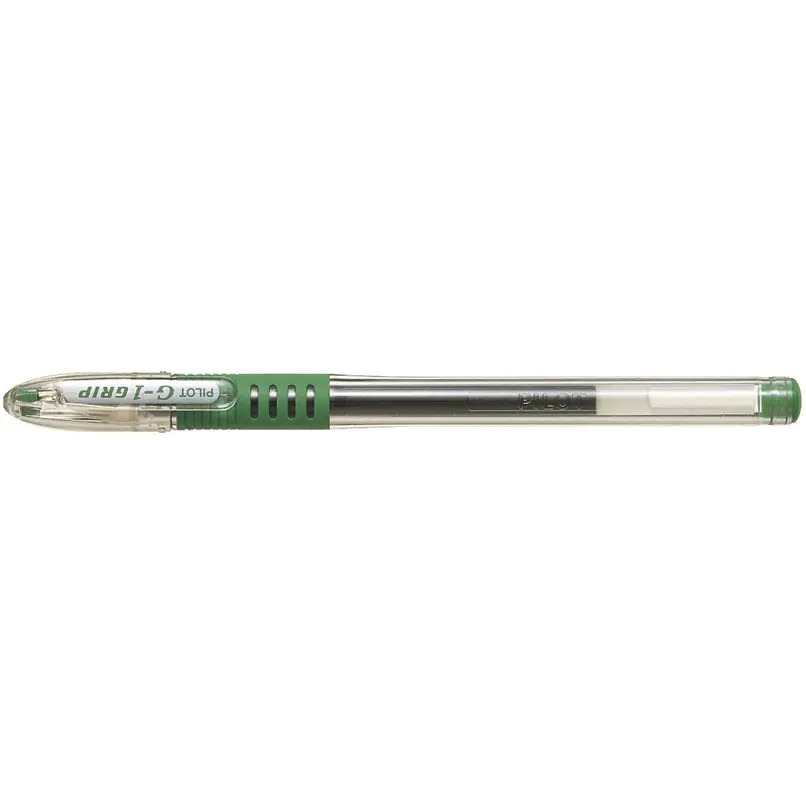 ⁨Gel pen PILOT G1 GRIP green PIBLGP-G1-5G⁩ at Wasserman.eu