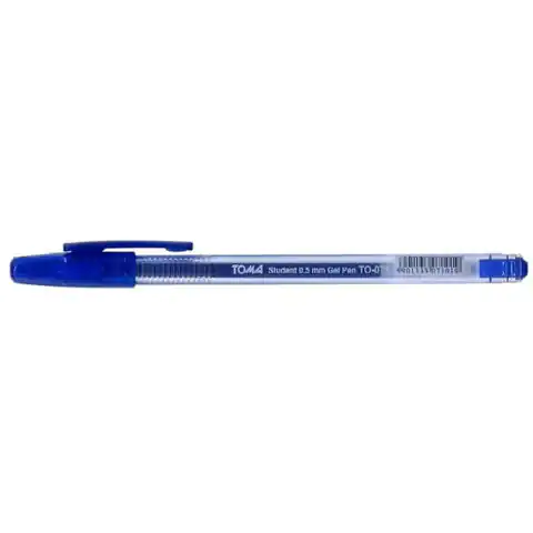 ⁨Długopis żelowy STUDENT niebieski TO-071 TOMA⁩ w sklepie Wasserman.eu