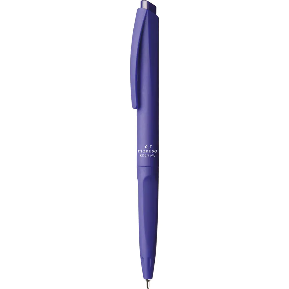 ⁨MOKUSO pen 0.7mm, case blue, KD911-NN TETIS blue insert⁩ at Wasserman.eu