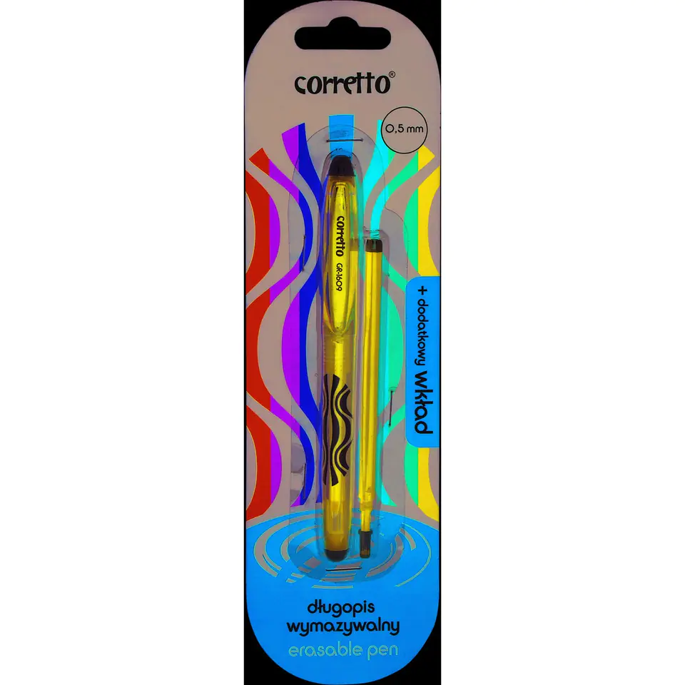 ⁨Erasable pen CORRETTO blue+blister insert) 160-2160⁩ at Wasserman.eu