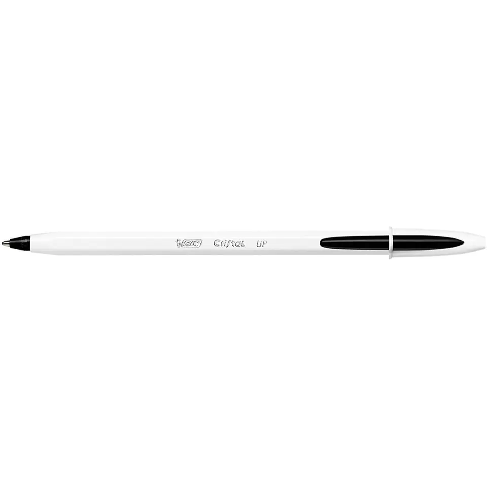 ⁨Długopis CRISTAL UP czarny BIC 949880⁩ w sklepie Wasserman.eu