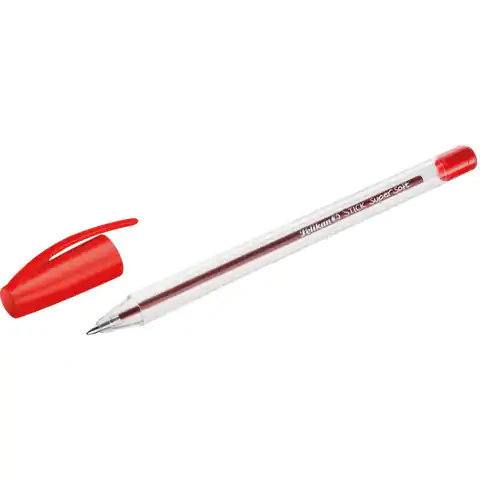 ⁨Długopis STICK SUPER SOFT K86 czerwony 601474 PELIKAN⁩ w sklepie Wasserman.eu