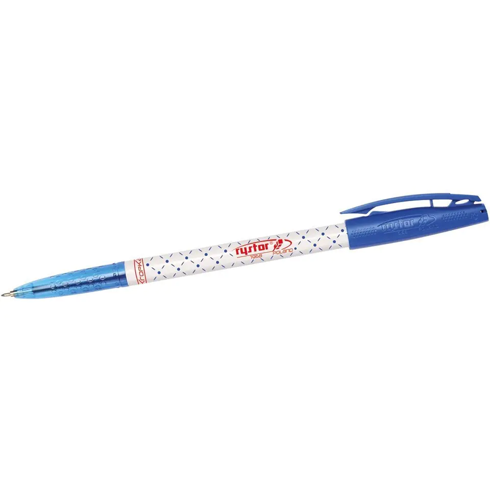 ⁨Długopis KROPKA 0.5mm C/niebieski448-002 RYSTOR⁩ w sklepie Wasserman.eu