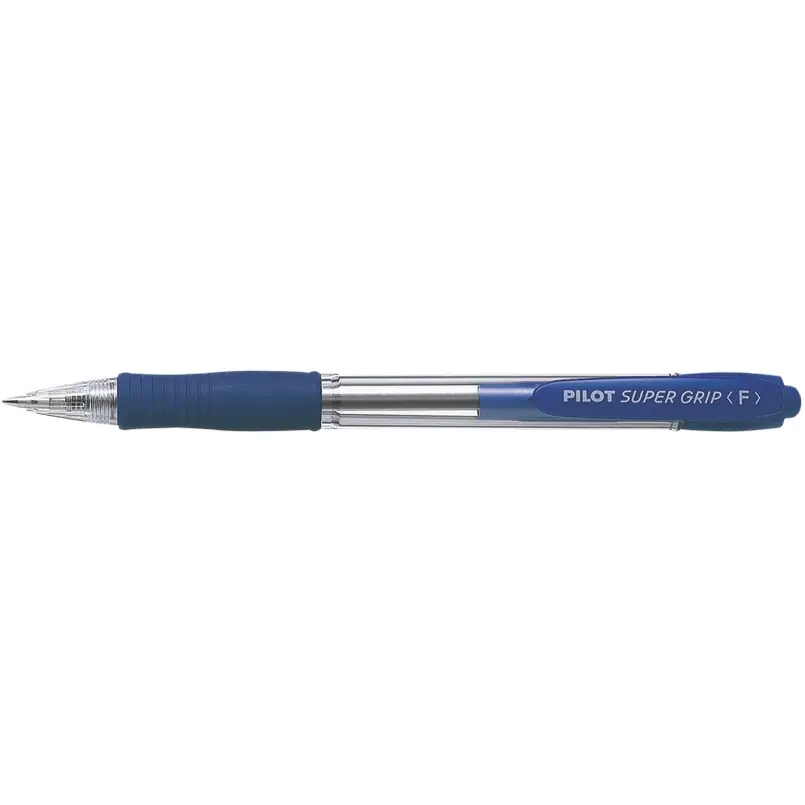 ⁨Długopis olejowy PILOT SUPER GRIP niebieski PIBPGP-10R-L⁩ w sklepie Wasserman.eu
