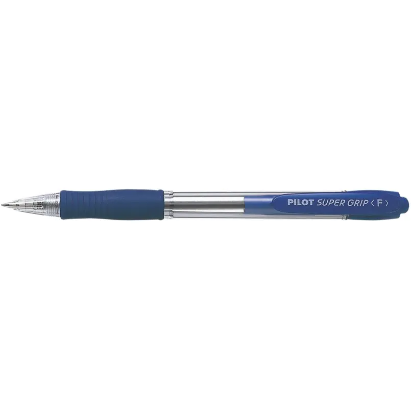 ⁨Oil pen PILOT SUPER GRIP blue PIBPGP-10R-L⁩ at Wasserman.eu