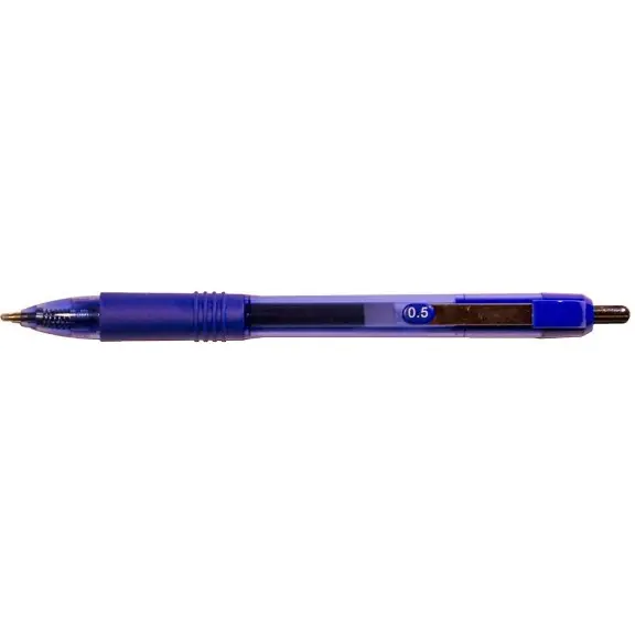 ⁨Pióro żelowe automatyczne 806 niebieskie 166003 D.RECT⁩ w sklepie Wasserman.eu