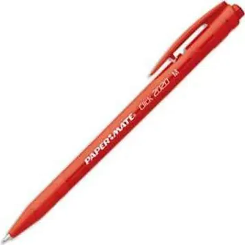 ⁨CLIC 2020 Pen Red PM 685790 PAPER MATE S0685790 -ZURÜCKGEZOGEN⁩ im Wasserman.eu