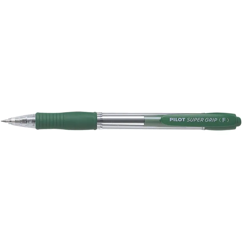 ⁨Oil pen PILOT SUPER GRIP green PIBPGP-10R-G⁩ at Wasserman.eu