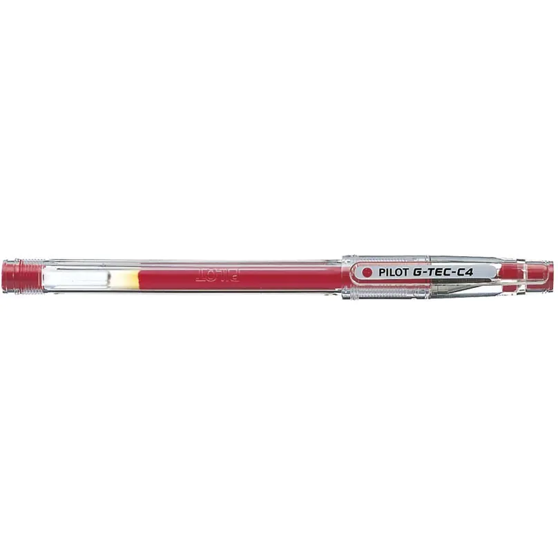 ⁨Gel pen PILOT G-TEC C4 red PIBL-GC4R⁩ at Wasserman.eu