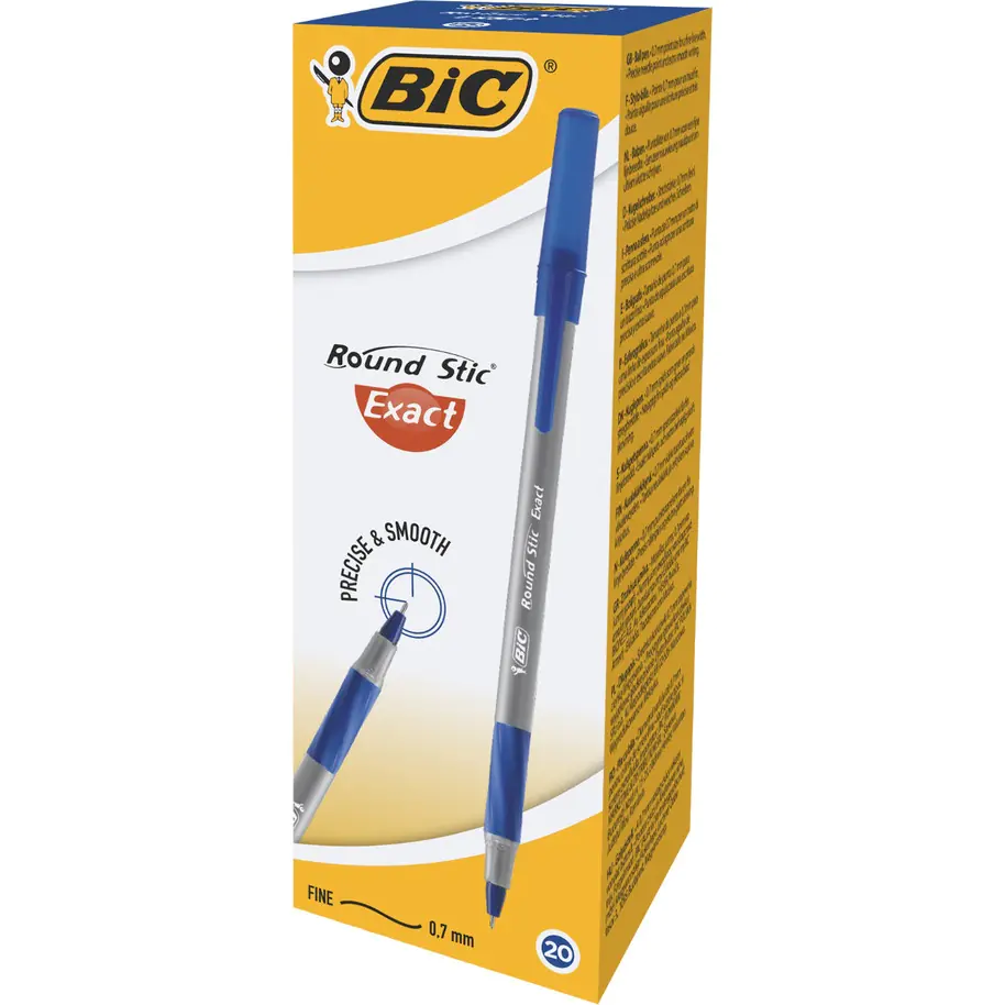 ⁨Round Stic Exact pen blue 918543 BIC⁩ at Wasserman.eu