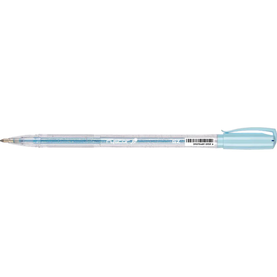 ⁨Gel pen blue glitter GZ-031/CB 426-062 RYSTOR⁩ at Wasserman.eu